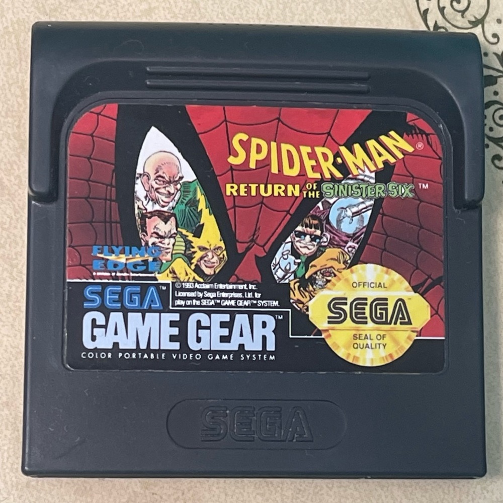 Spider-Man Sega Game